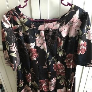 Short floral dress